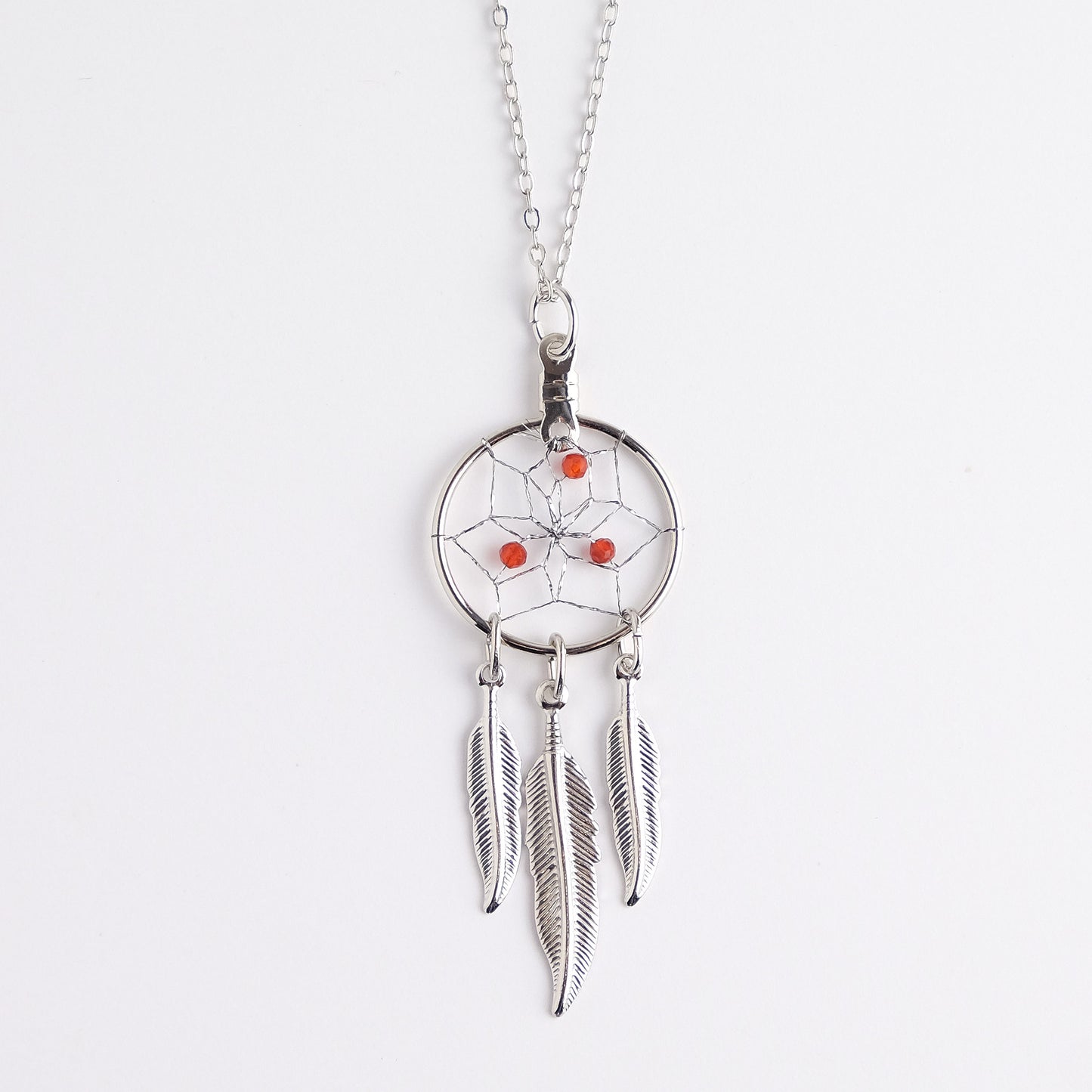 Birthstone Necklace for July - Carnelian
