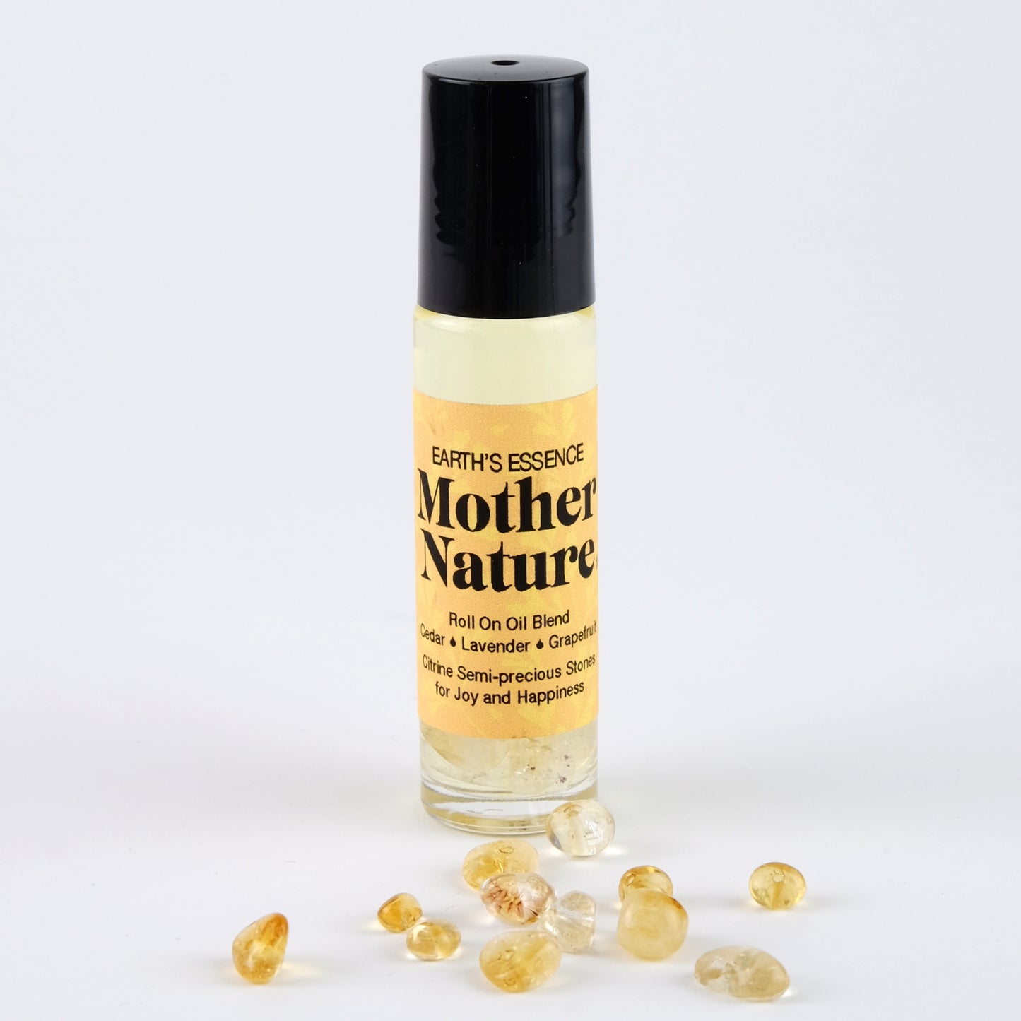 Roll-on Mother Nature - Cedar, Lavender, Grapefruit with Citrine Stones