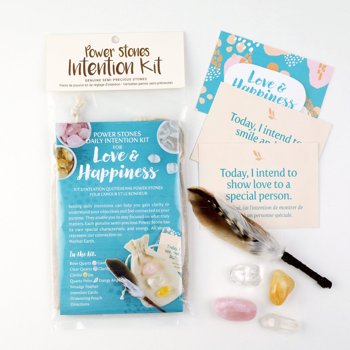 Power Stone Intention Kit for Love and Happiness