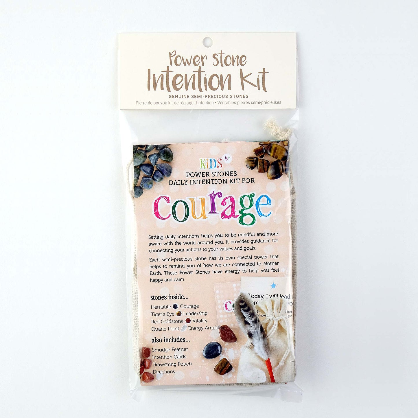 KIDS Power Stone Intention Kit for Courage