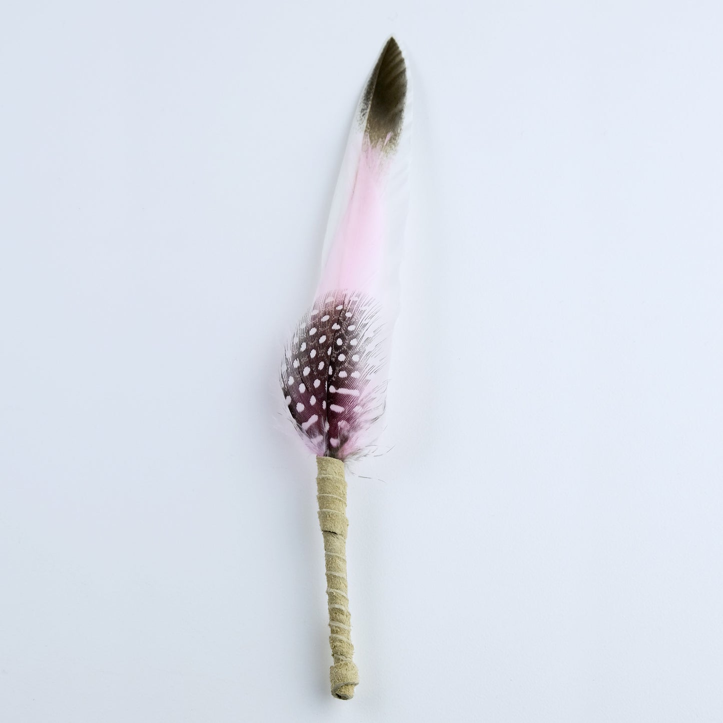 Medium Light Pink Smudging Feather for Love