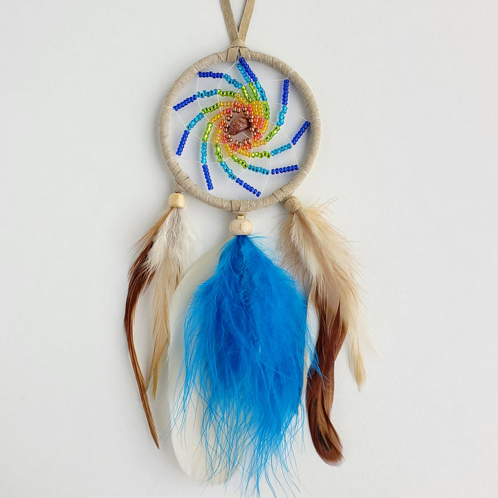 Beaded "Prismatic" Dream Catcher