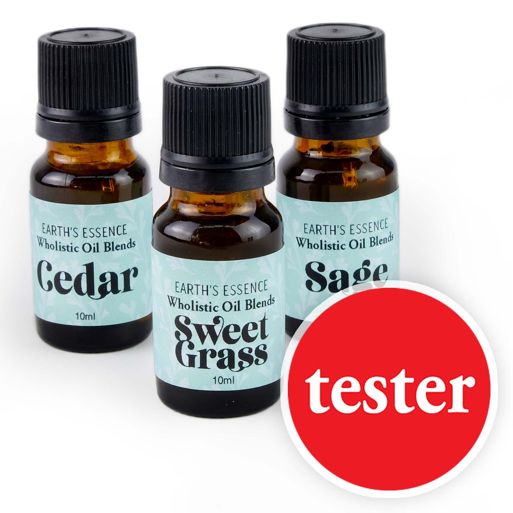 Tester Pack - 10ml Earth's Essence Mini Healing Oil Blend