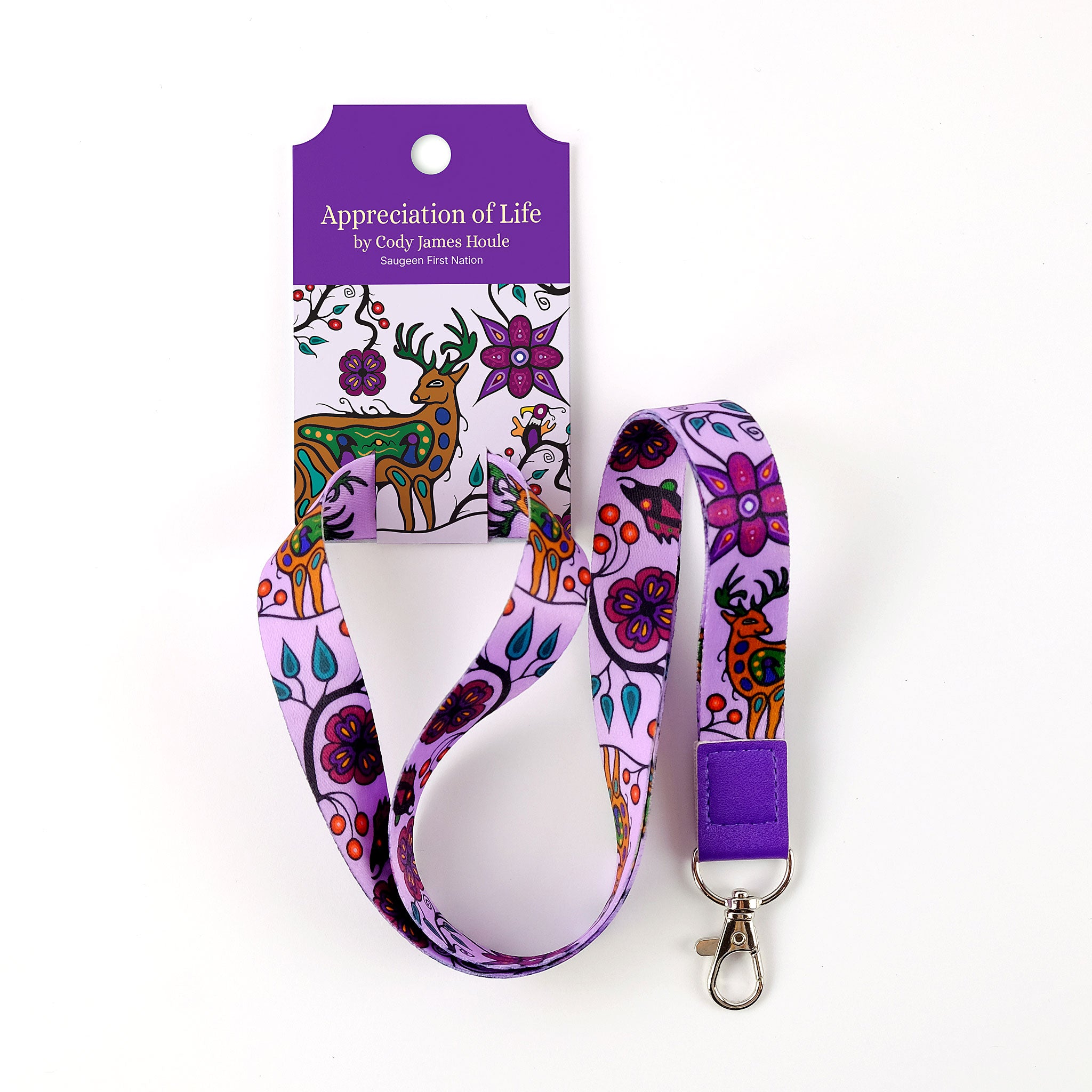 Art Lanyard "Appreciation of Life" by Cody James Houle