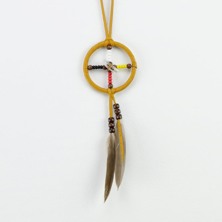 2" Gold Medicine Wheel