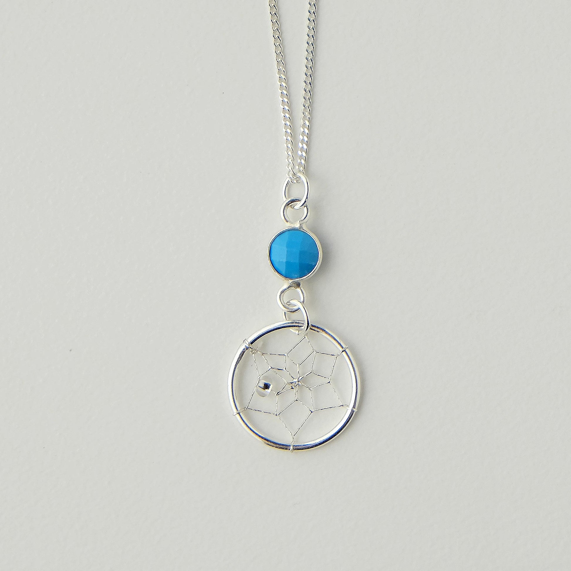 Steorra Birthstone Necklace for December - Turquoise