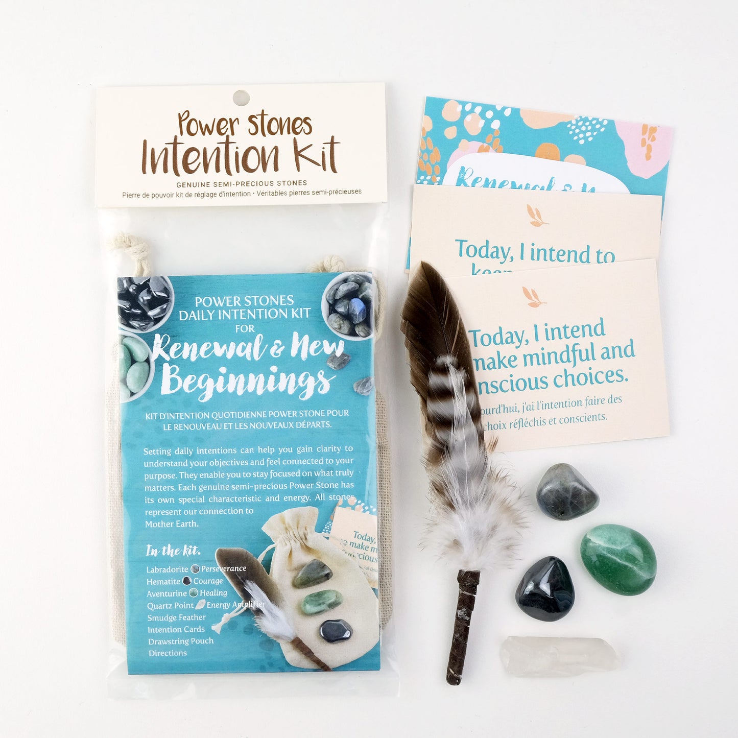 Power Stone Intention Kit for Renewal and New Beginnings