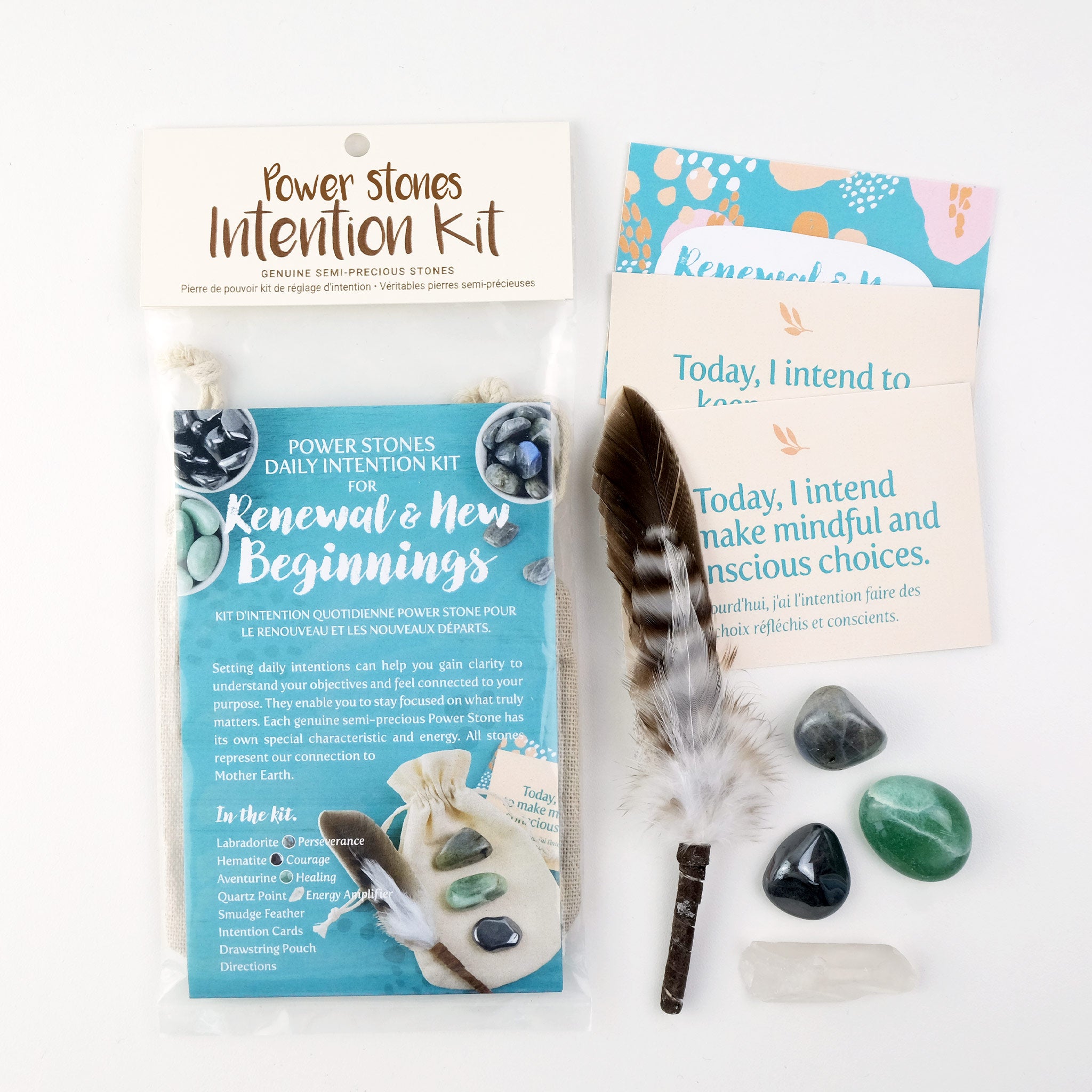 Power Stone Intention Kit for Renewal and New Beginnings