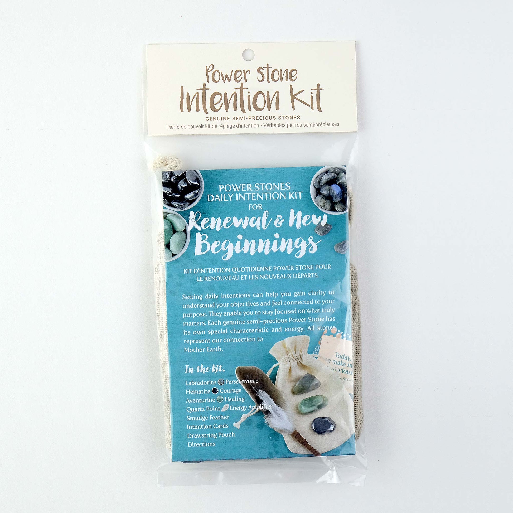 Power Stone Intention Kit for Renewal and New Beginnings