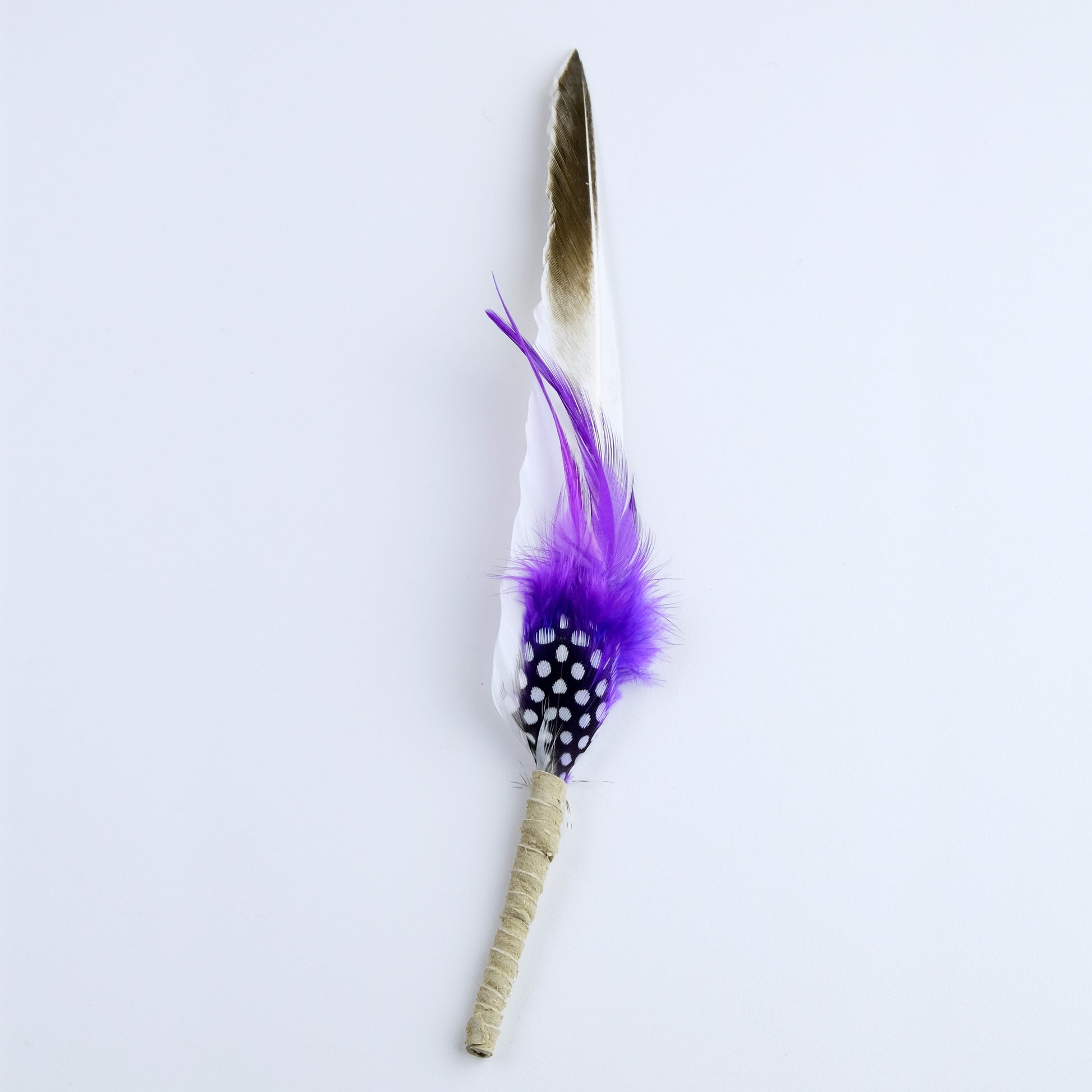 Medium Purple Smudging Feather for Acceptance
