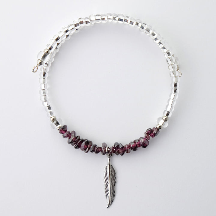 Birthstone Bracelets for January - Garnet