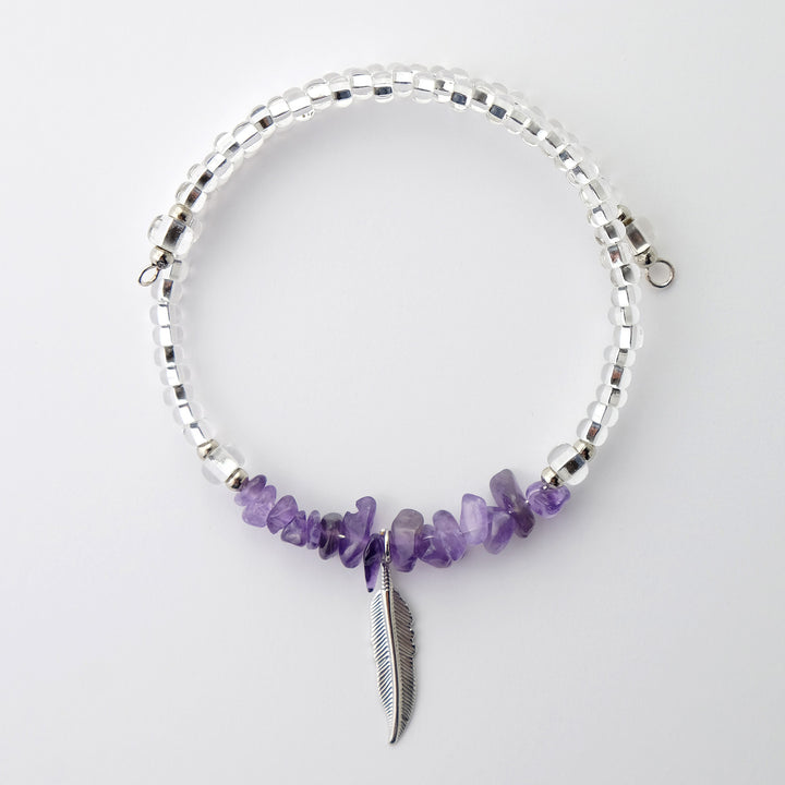 Birthstone Bracelets for February - Amethyst