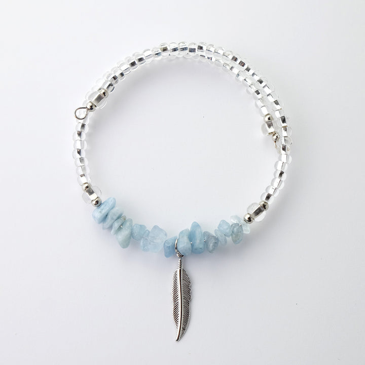 Birthstone Bracelets for March - Aquamarine