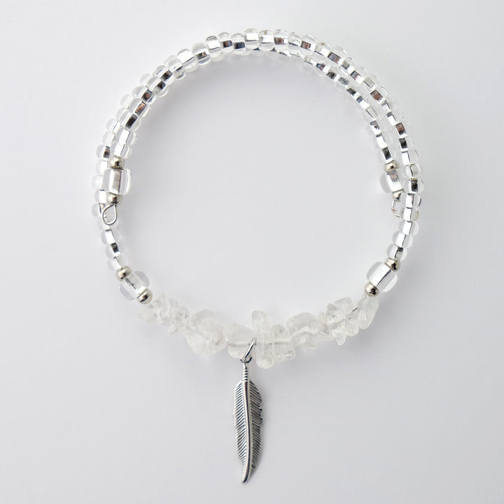 Birthstone Bracelets for April - Clear Quartz