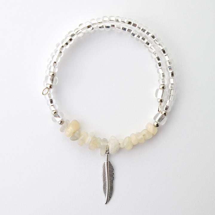 Birthstone Bracelets for June - Moonstone